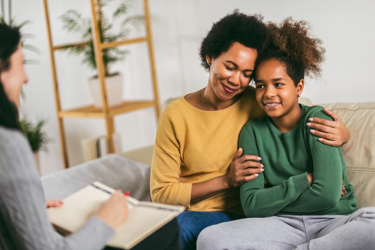 parent and child in therapy